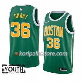 Boston Celtics Marcus Smart 36 2018-19 Nike Vihreä Lasten Pelipaidat Swingman